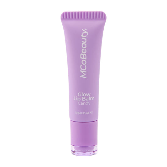MCoBeauty Glow Lip Balm Candy Nourishing Tint for Luscious Lips Vegan Cruelty Free Cosmetics
